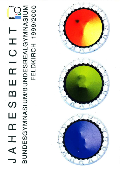 Jahresbericht 1999-2000 Deckblatt