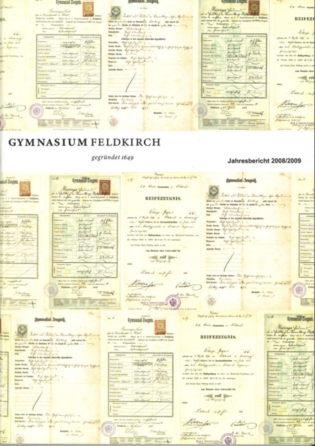 Jahresbericht 2008-2009 Deckblatt