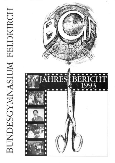 Jahresbericht 1992-1993 Deckblatt